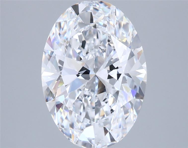 2.75 ct. oval Lab Grown Diamond front image
