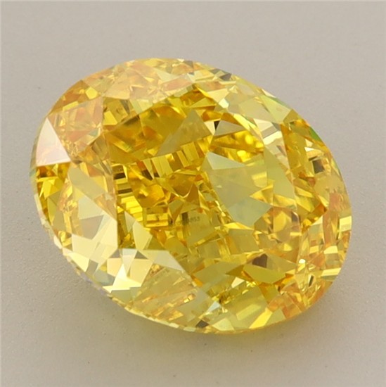 2.65 ct. oval Lab Grown Diamond front image