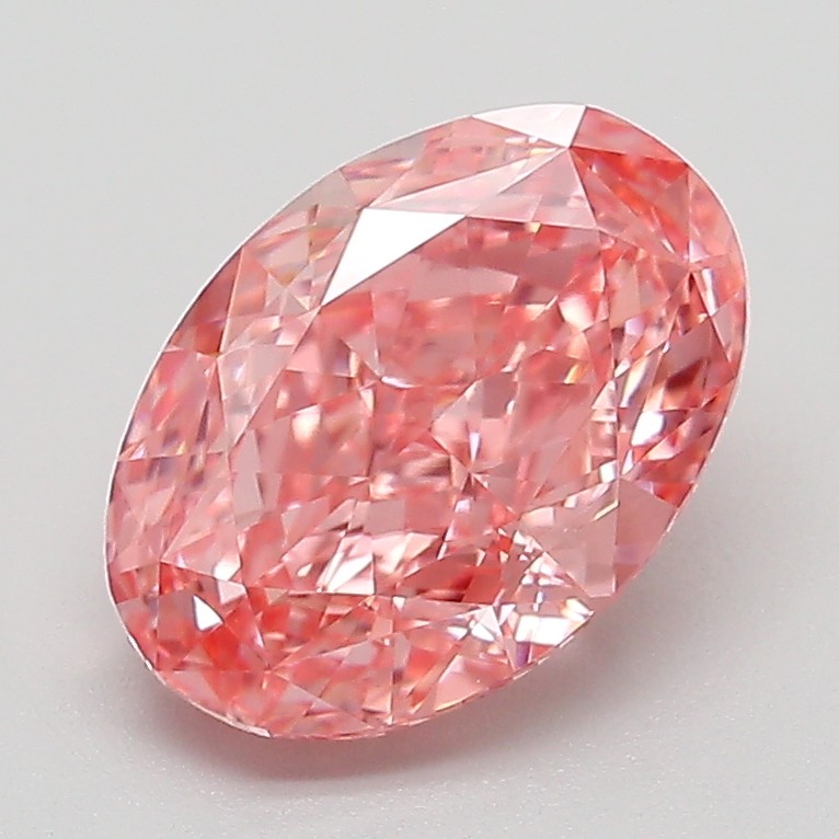 2.10 ct. oval Lab Grown Diamond front image