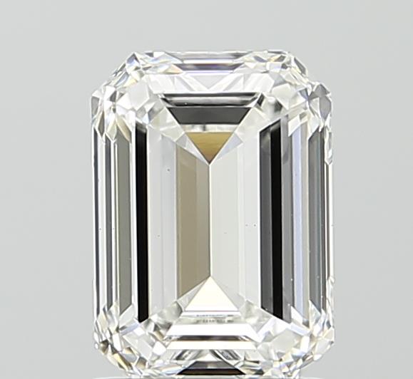 1.72 ct. emerald Lab Grown Diamond front image