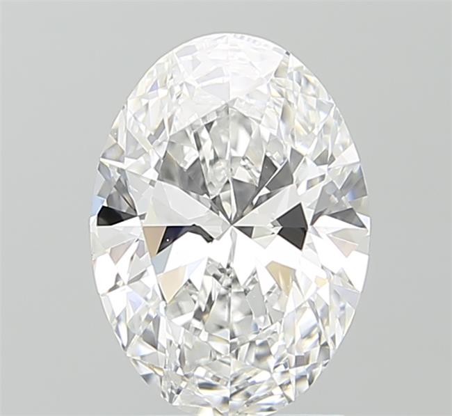 2.08 ct. oval Lab Grown Diamond front image