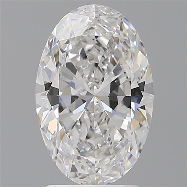 2.60 ct. oval Lab Grown Diamond front image
