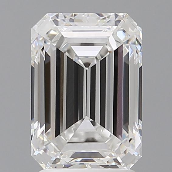 2.57 ct. emerald Lab Grown Diamond front image