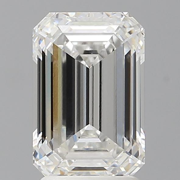 2.60 ct. emerald Lab Grown Diamond front image