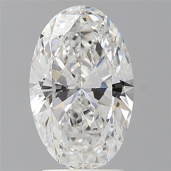 2.60 ct. oval Lab Grown Diamond front image