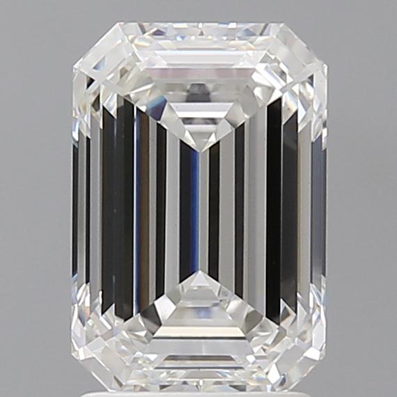 2.58 ct. emerald Lab Grown Diamond front image