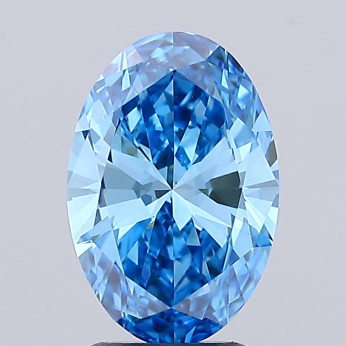 1.53 ct. oval Lab Grown Diamond front image
