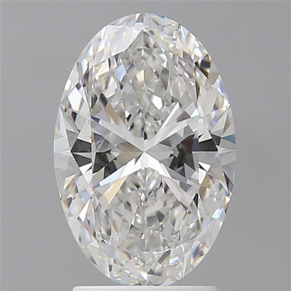 2.56 ct. oval Lab Grown Diamond front image