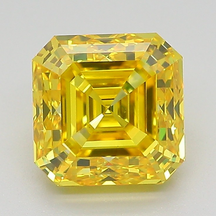 2.56 ct. asscher Lab Grown Diamond front image