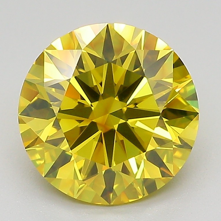 2.59 ct. round Lab Grown Diamond front image