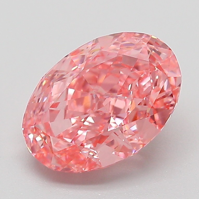 2.14 ct. oval Lab Grown Diamond front image