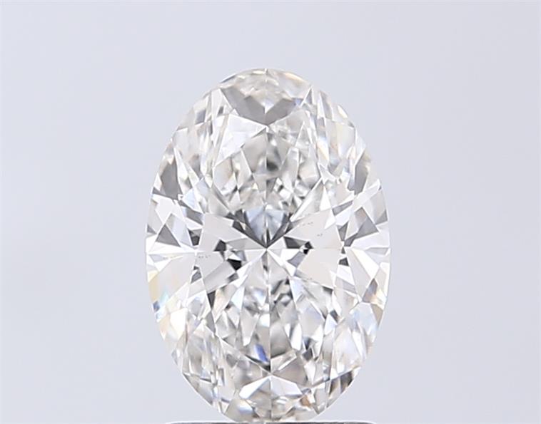 1.56 ct. oval Lab Grown Diamond front image