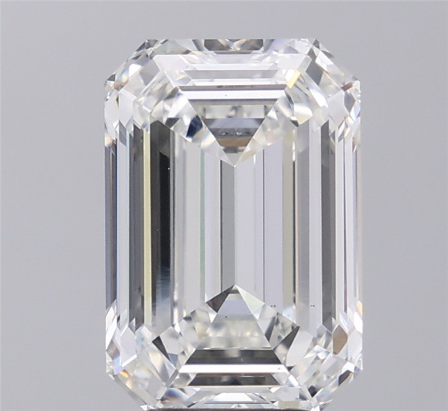 5.04 ct. emerald Lab Grown Diamond front image