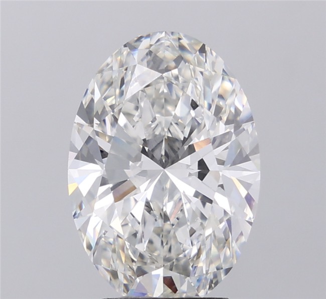 5.05 ct. oval Lab Grown Diamond front image