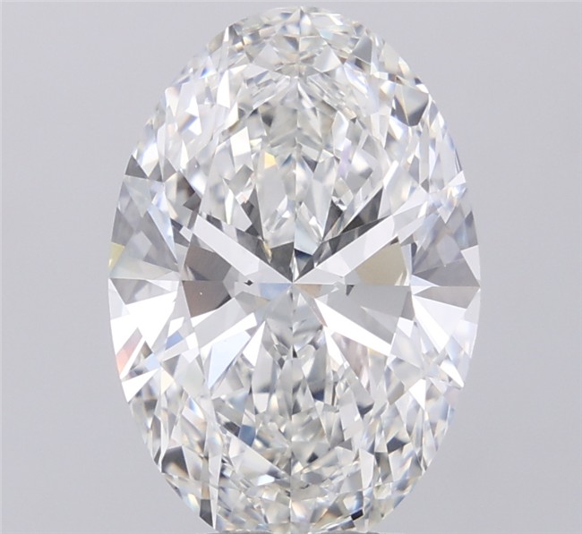 6.03 ct. oval Lab Grown Diamond front image