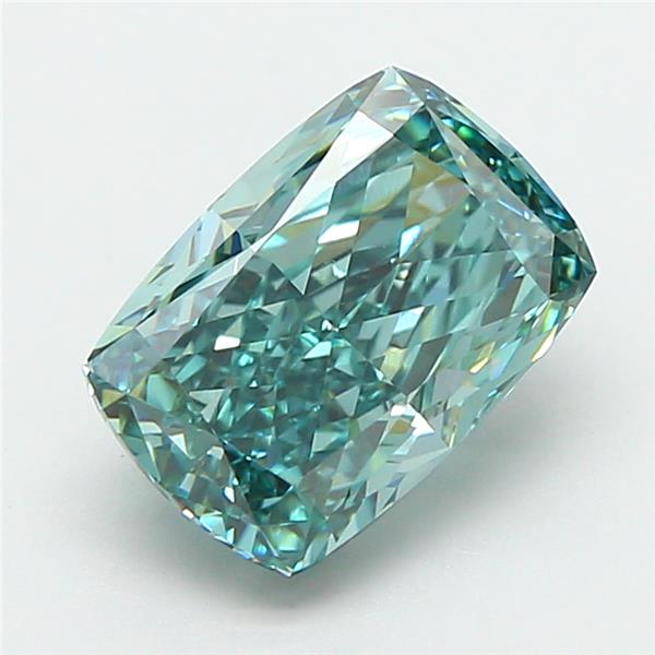 2.60 ct. cushion Lab Grown Diamond front image