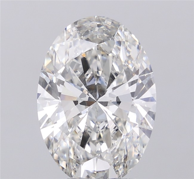 5.01 ct. oval Lab Grown Diamond front image
