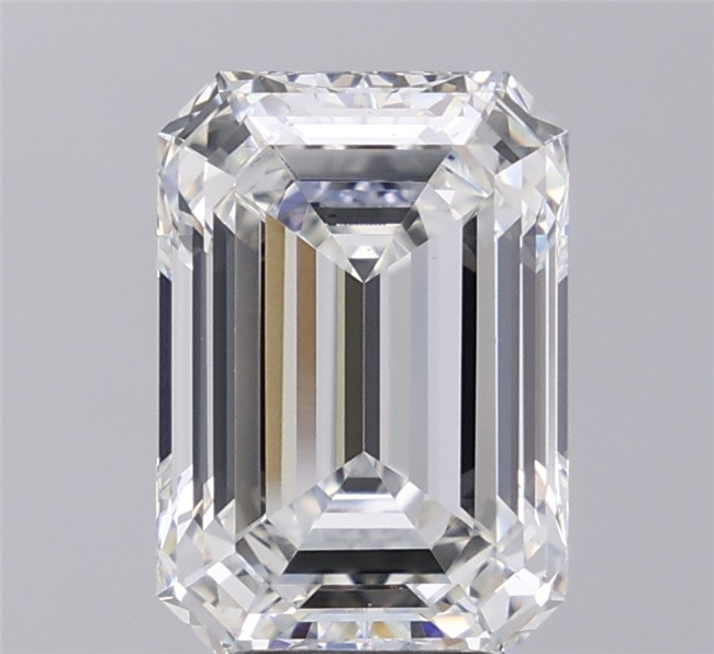 5.03 ct. emerald Lab Grown Diamond front image