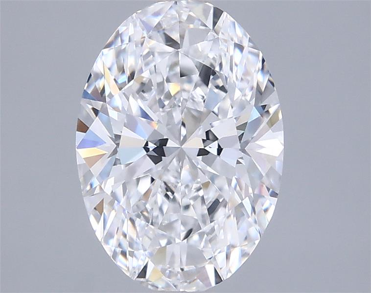 1.43 ct. oval Lab Grown Diamond front image