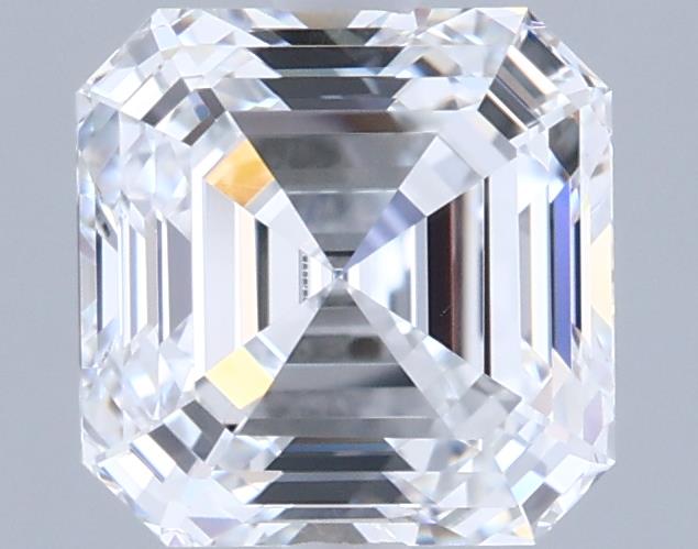 1.63 carat e IF EX Cut IGI asscher diamond