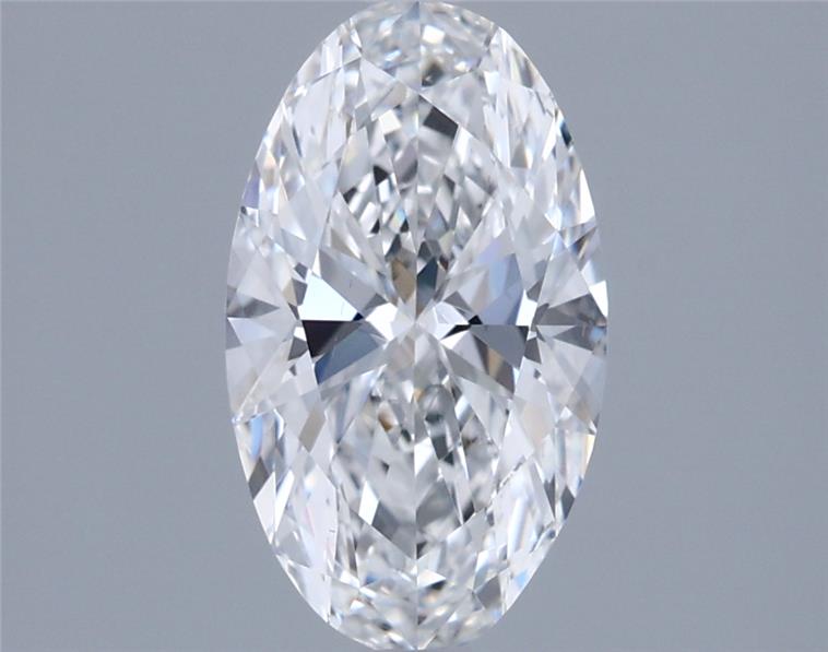1.23 ct. oval Lab Grown Diamond front image