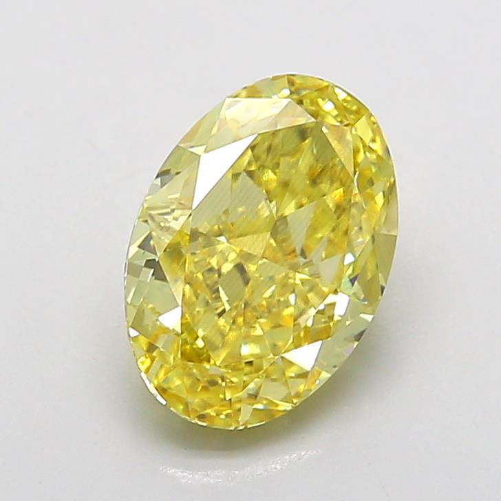 2.07 ct. oval Lab Grown Diamond front image
