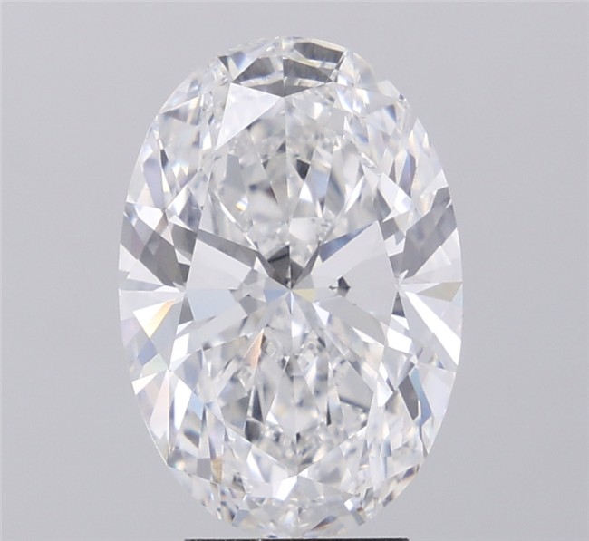 4.19 ct. oval Lab Grown Diamond front image