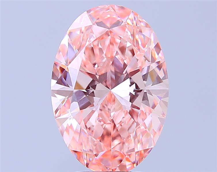 4.02 ct. oval Lab Grown Diamond front image