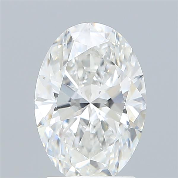 2.10 ct. oval Lab Grown Diamond front image
