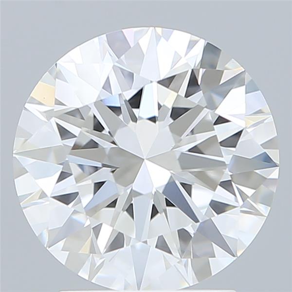 2.60 ct. round Lab Grown Diamond front image
