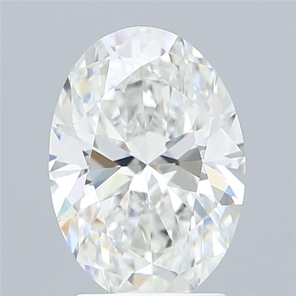 2.50 ct. oval Lab Grown Diamond front image