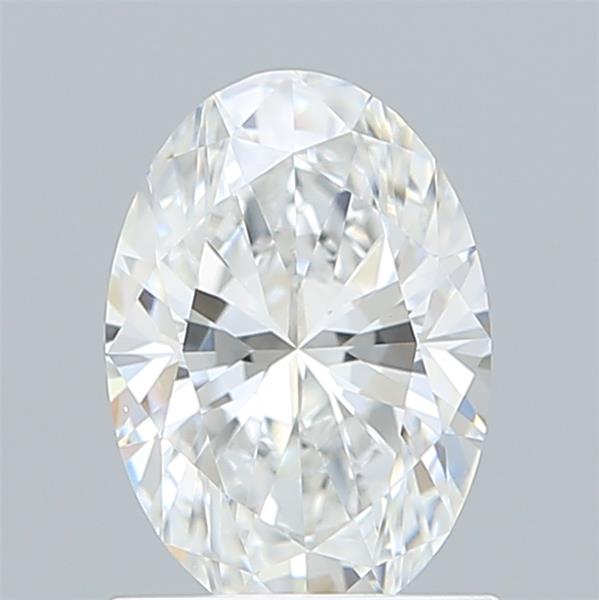 1.10 ct. oval Lab Grown Diamond front image