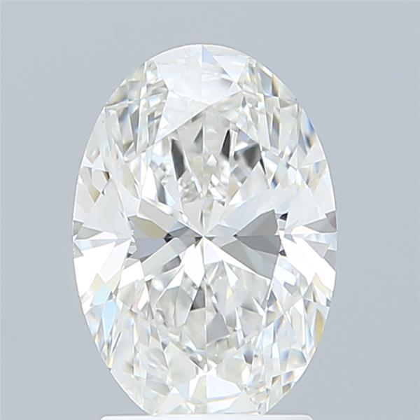 2.27 ct. oval Lab Grown Diamond front image