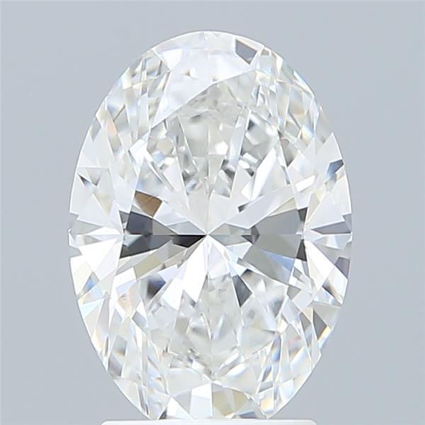 2.58 ct. oval Lab Grown Diamond front image