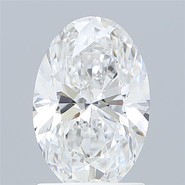 1.58 ct. oval Lab Grown Diamond front image