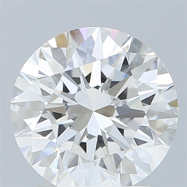2.10 ct. round Lab Grown Diamond front image