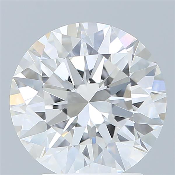 2.74 ct. round Lab Grown Diamond front image