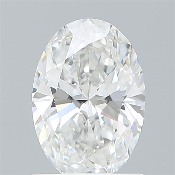 1.10 ct. oval Lab Grown Diamond front image