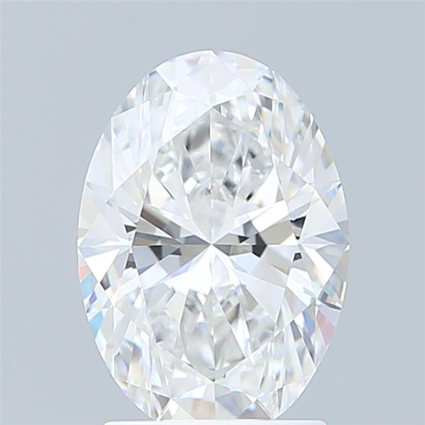 2.10 ct. oval Lab Grown Diamond front image