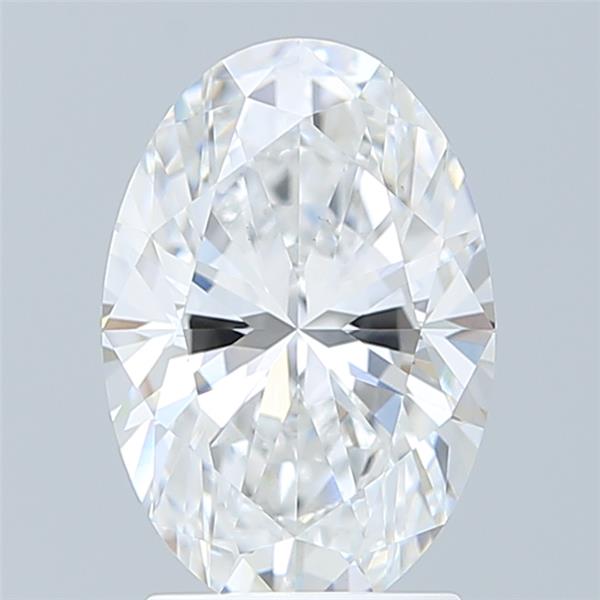 2.35 ct. oval Lab Grown Diamond front image