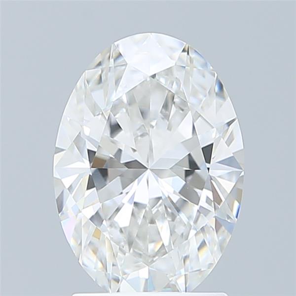 2.06 ct. oval Lab Grown Diamond front image