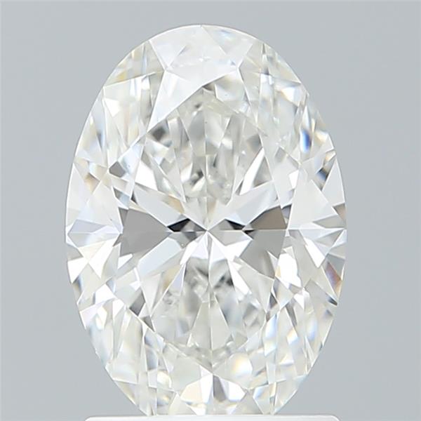 1.57 ct. oval Lab Grown Diamond front image