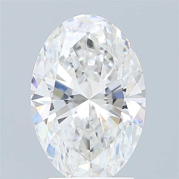 2.68 ct. oval Lab Grown Diamond front image