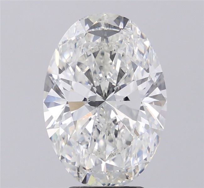 4.03 ct. oval Lab Grown Diamond front image