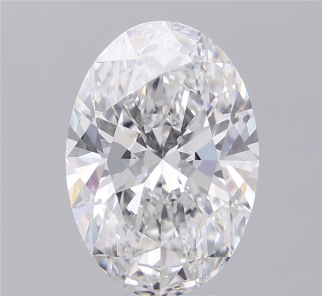 4.58 ct. oval Lab Grown Diamond front image