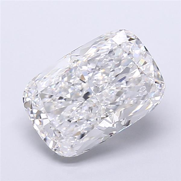 5.73 ct. cushion Lab Grown Diamond front image