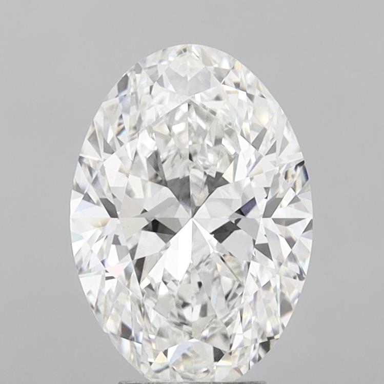 5.08 ct. oval Lab Grown Diamond front image