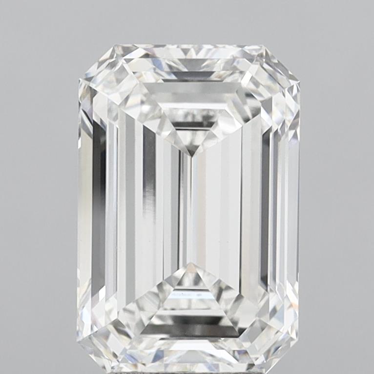 5.51 ct. emerald Lab Grown Diamond front image