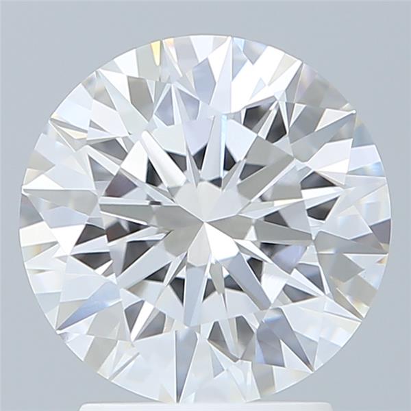 2.60 ct. round Lab Grown Diamond front image