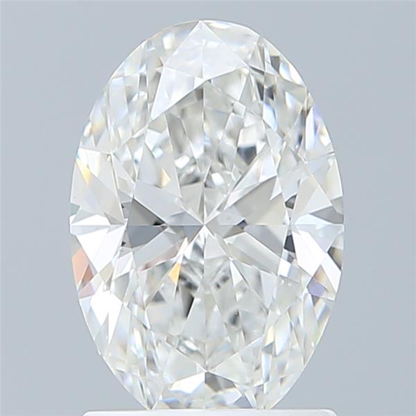 1.58 ct. oval Lab Grown Diamond front image